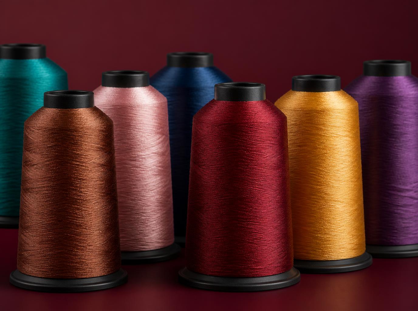 Sewing Threads In Use
